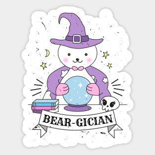 Bear-gician Parody Sticker